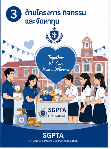 ด้านโครงการกิจกรรมและจัดหาทุน