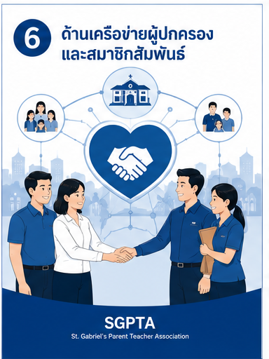 ด้านเครือข่ายผู้ปกครองและสมาชิกสัมพันธ์